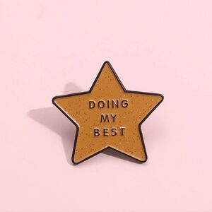 NEW‼️Star Shaped Enamel Pin